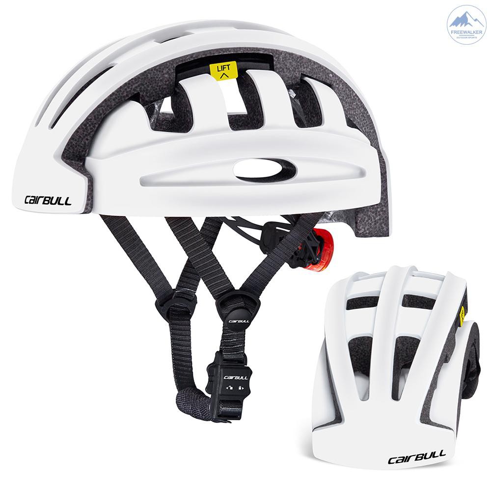 foldable bicycle helmet