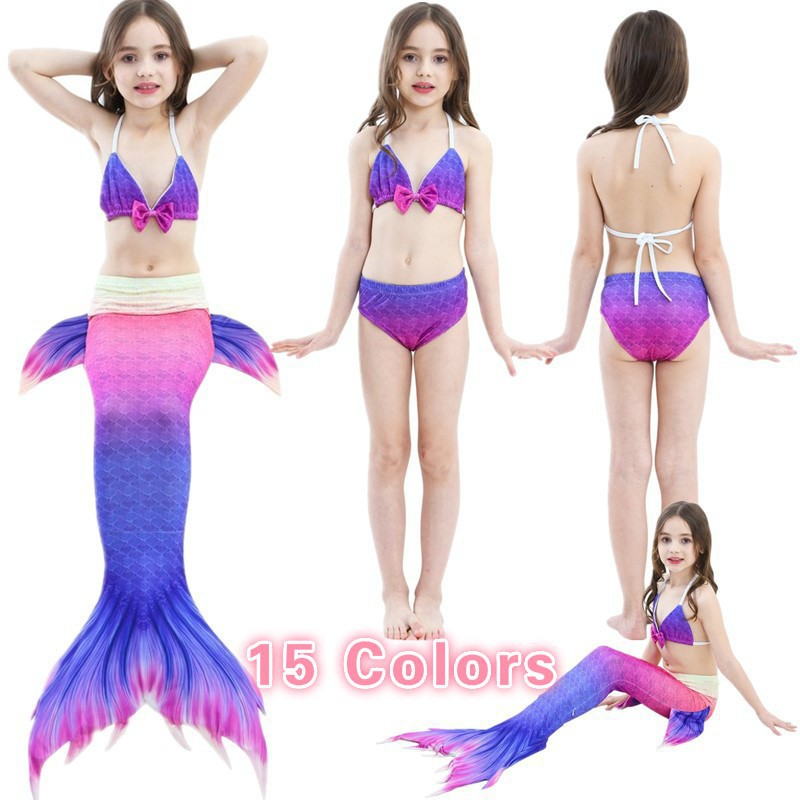 kids mermaid swimwear