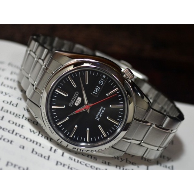 Seiko 5 SNKL45 Automatic Steel Watch Black Dial SNKL45K1 | Shopee  Philippines