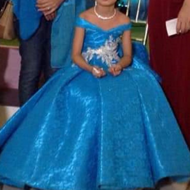 gown for 7 years old birthday images