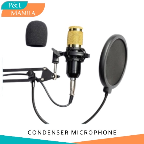 BM800 Original Condenser Microphone Kit V8 Sound Card Complete Set