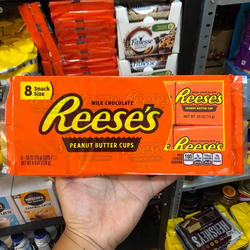 Reeses Peanut Butter Cups (8 pcs Snack size) | Shopee Philippines