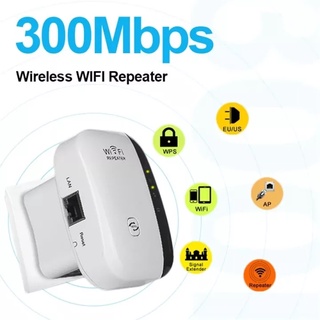 MORUI【COD】Wireless-N Wifi Repeater 802.11N/B/G Network Routers 300Mbps Range Expander