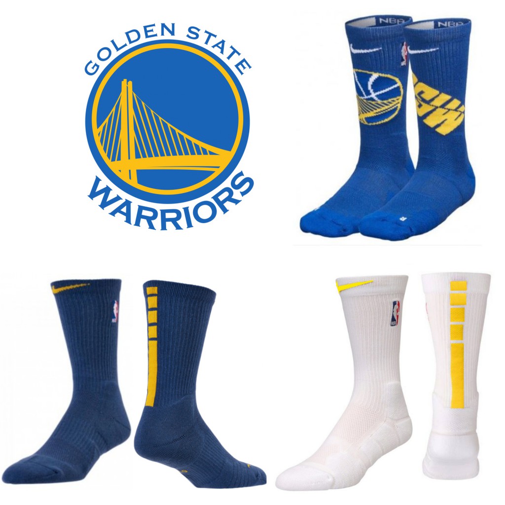 golden state warriors nike socks
