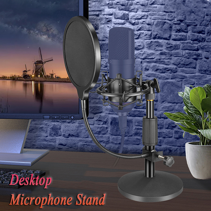 [READY STOCK]Desktop Microphone Stand For BM 800 Microphone Holder Arm