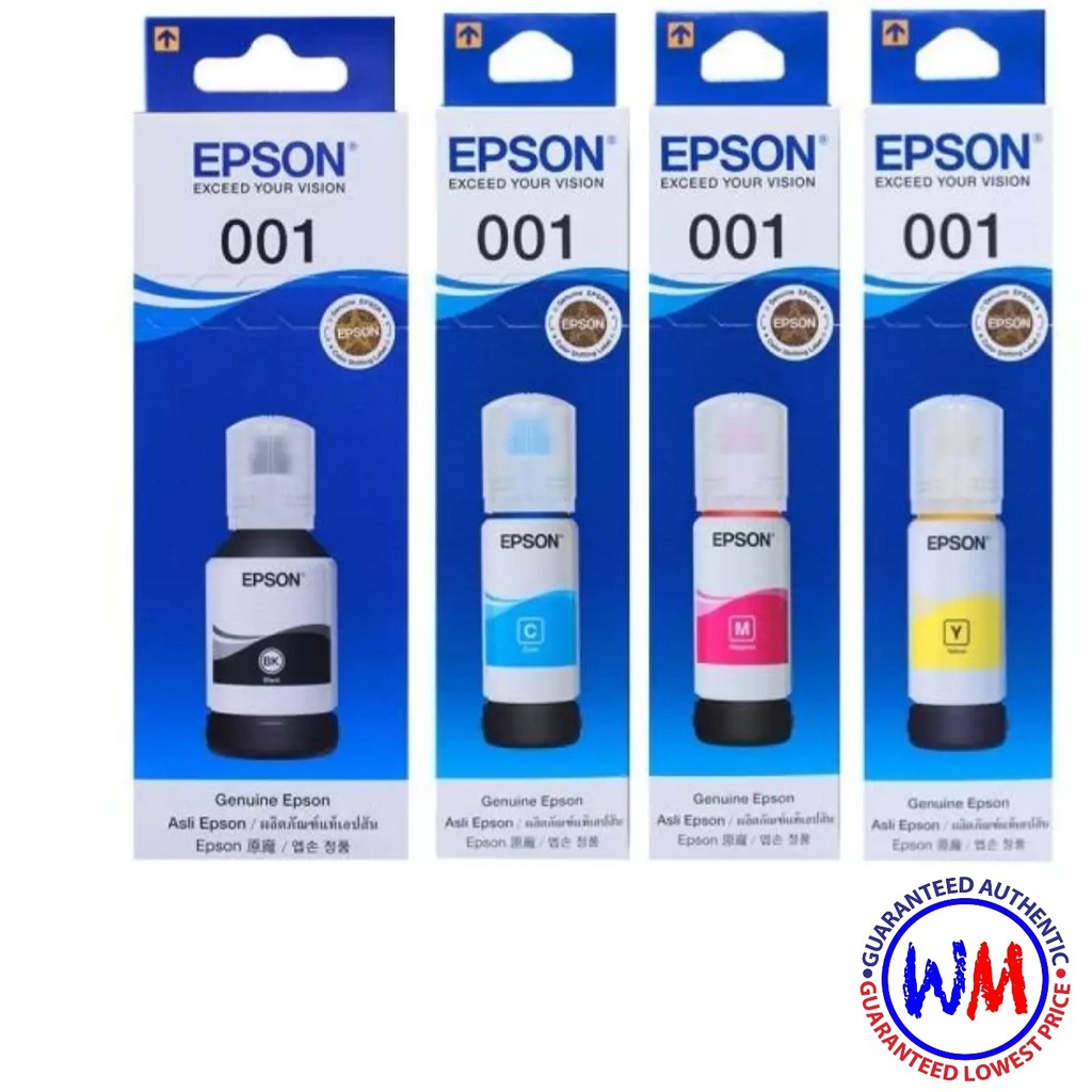 Epson 001 C13T03Y Ink Bottle for L4150 / L4160 / L6160 / L6170 / 6190