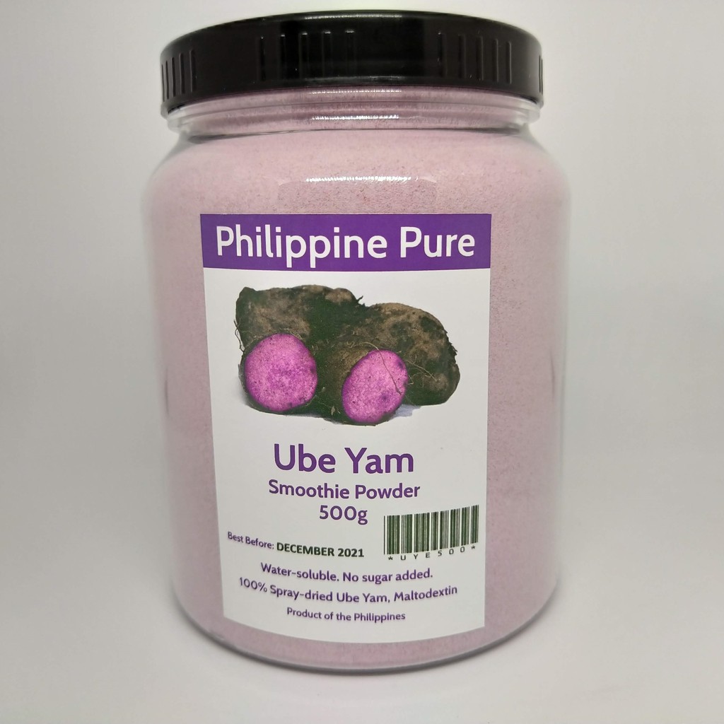 Philippine Pure UBE YAM SMOOTHIE POWDER 500g Jar | Shopee Philippines