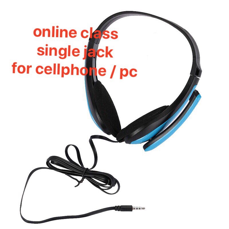 headset with mic for pc with single jack