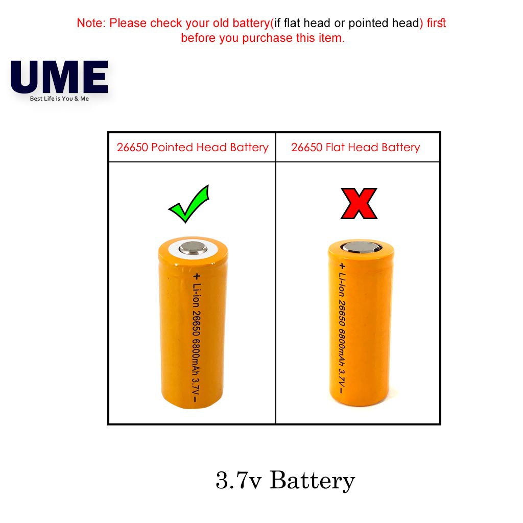 3 7v 6800mah Lithium Ion Rechargeable Battery Li Ion High Discharge Long Life Batteries B2625 Shopee Philippines