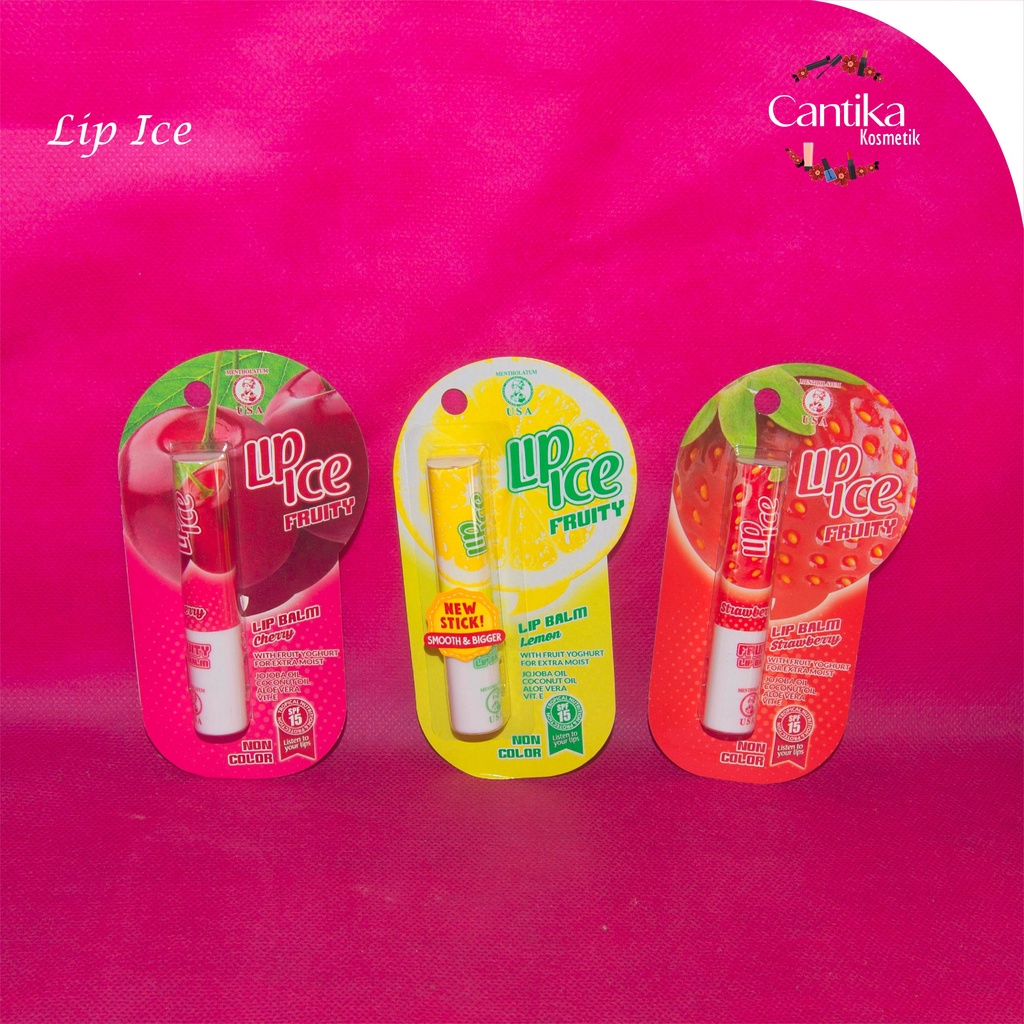 Cantika Ice lip balm rohto Moisturizing lip Gloss Shopee Philippines