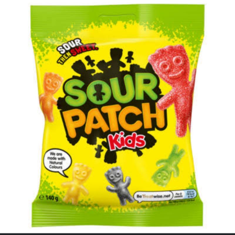 Sour Patch Kids Original Share Bag Candy 140g Shopee Philippines