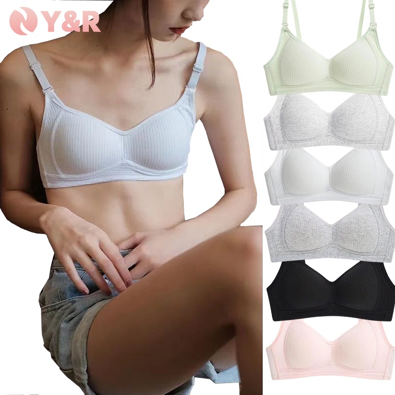 Yiren Bra For Women Cotton Bra Without Steel Ring Bra Comfortable Bra Breathable Bra Seamless