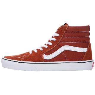 high top vans orange