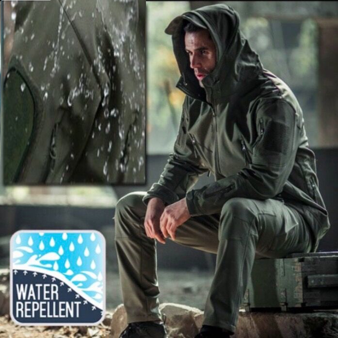 water resistant military jacket