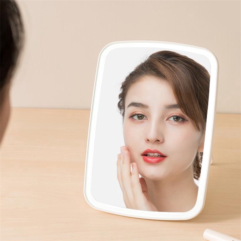 Xiaomi Mijia Intelligent makeup mirror desktop led light folding light  mirror dormitory desktop | Shopee Philippines