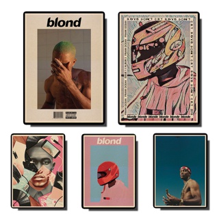 Frank Ocean Blond Portrait Paintings Posters Wall Art Prints Picture Modern Home Room Decoration #4
