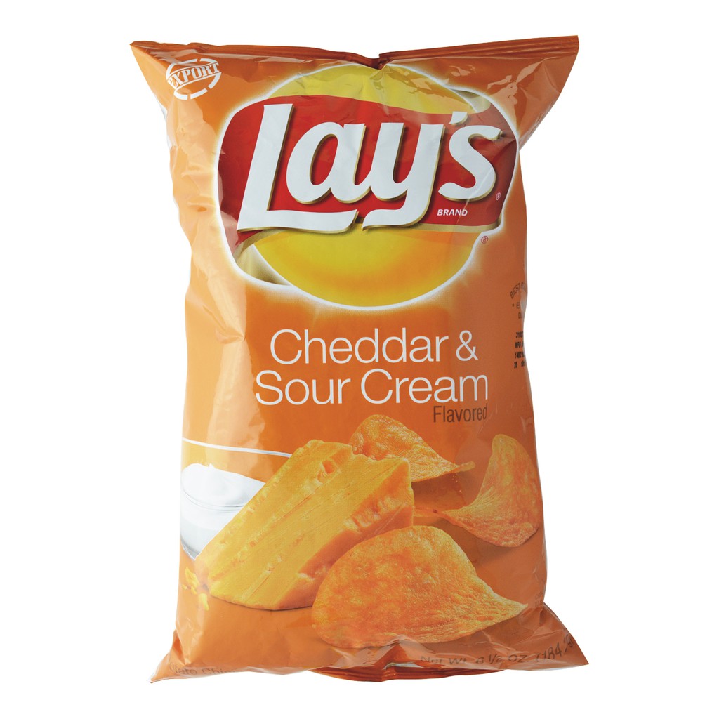 Lay's Cheddar & Sour Cream 184g Shopee Philippines