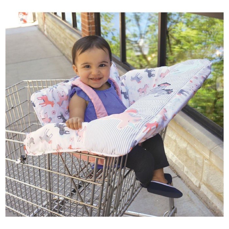 go by goldbug horses shopping cart cover