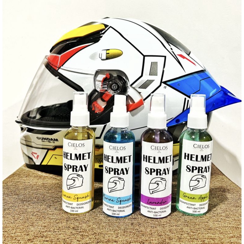 Premium Helmet Spray Disinfectant Freshener Disinfectant 100ml by