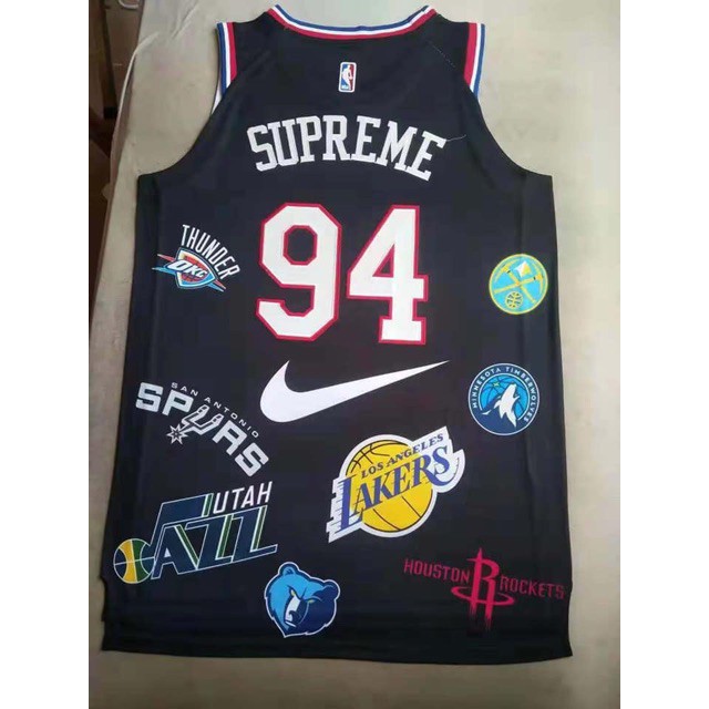 supreme lakers jersey