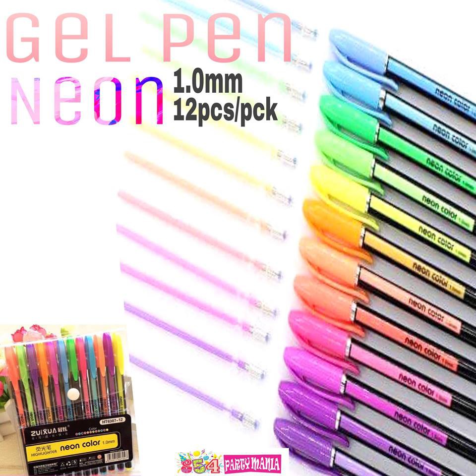 gel pens to color with