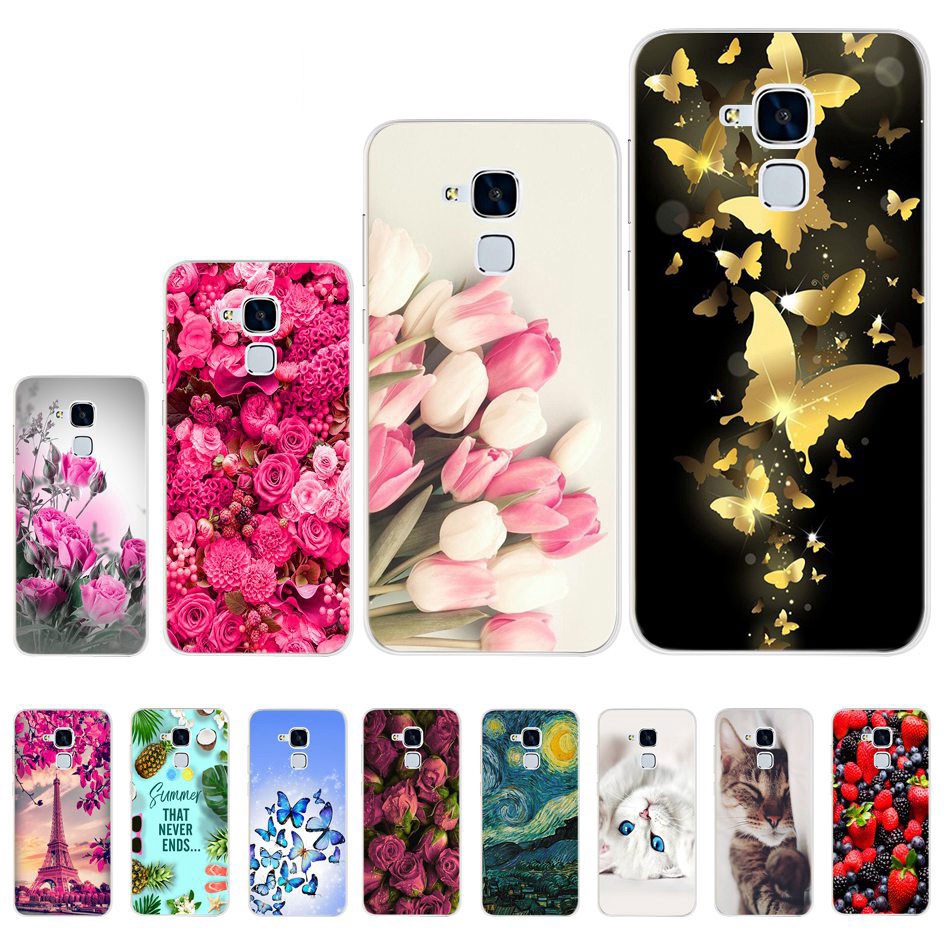 Cover Huawei Honor 7 Lite Case Huawei GT3 GT 3 Case Fashion Soft Silicone TPU Back Cover Capas | Shopee Philippines