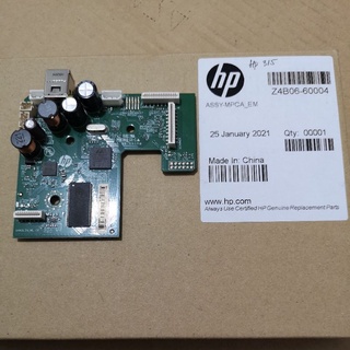 Hp Ink Tank Mainboard 310 / 315 / 319 Formatter USB Logic Board Z4B06