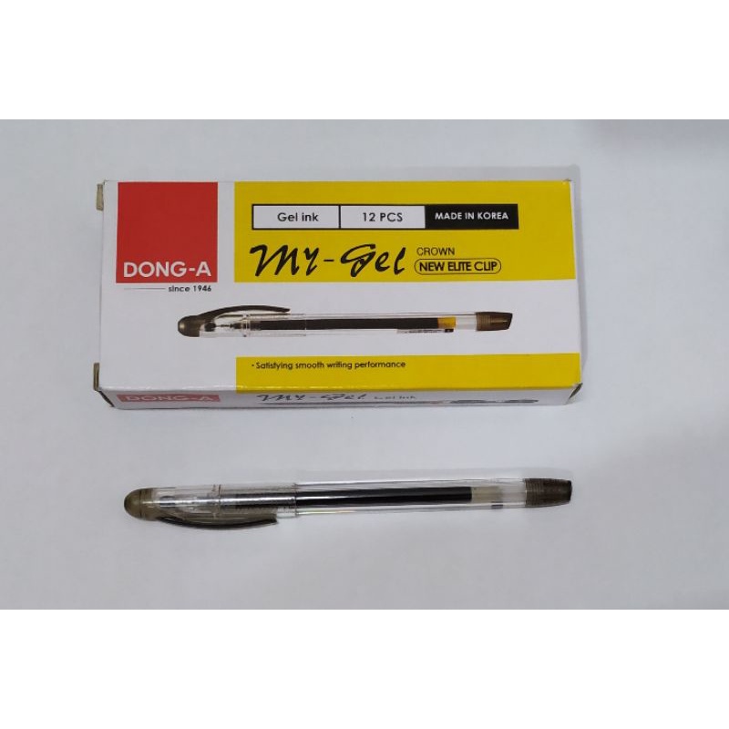 MY-GEL INK PEN DONG-A 12pcs/box 0.5mm | Shopee Philippines