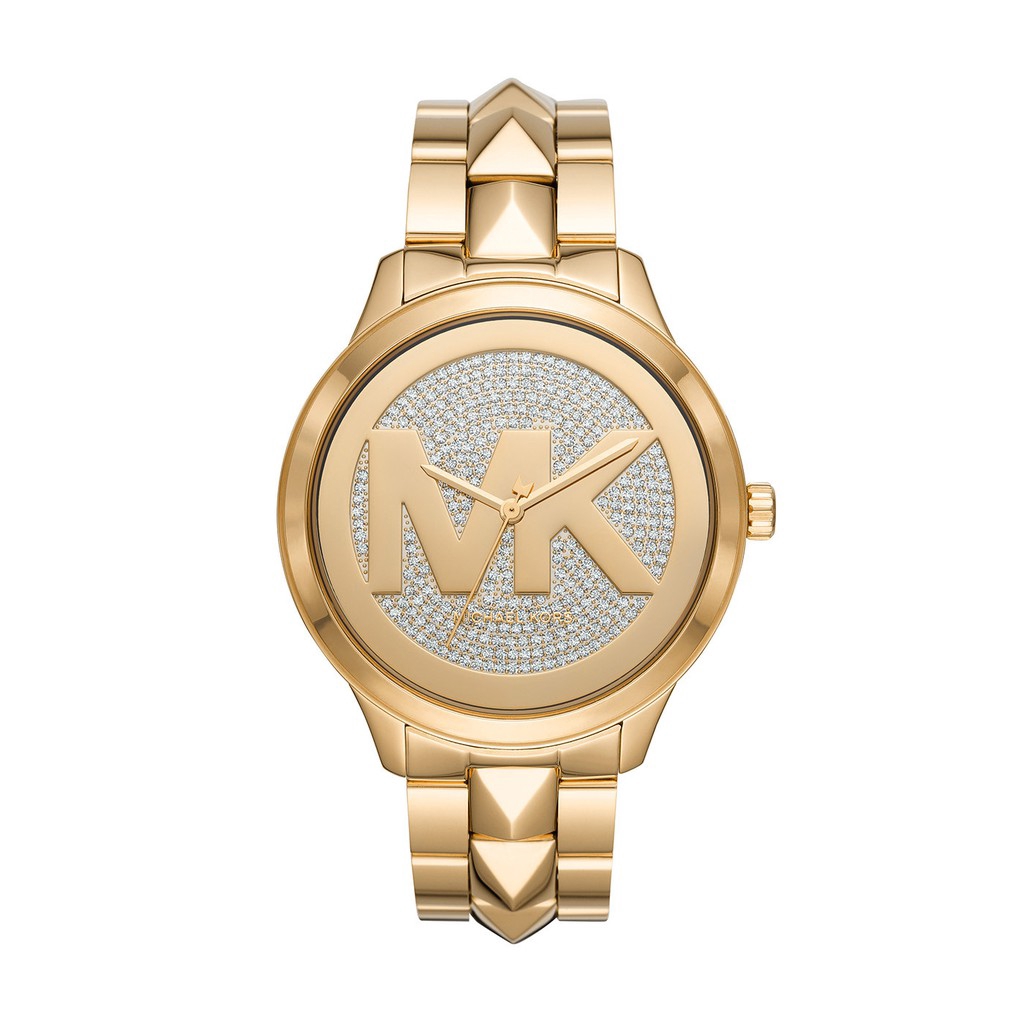 michael kors three tone watch