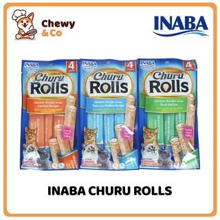 Ciao Inaba Churu Rolls Cat Treats 10g (4 pcs per pack)