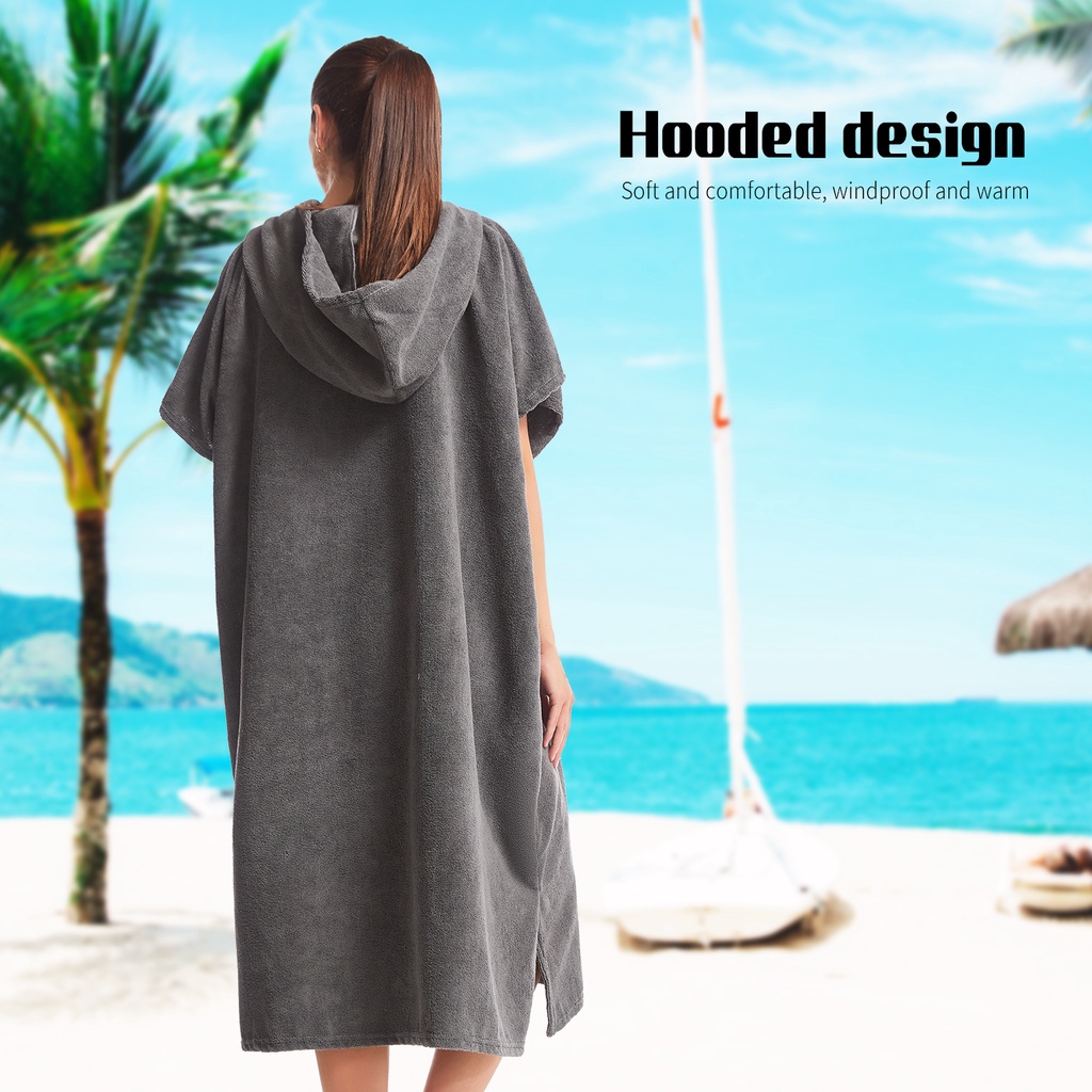 six towel poncho designs Team Magnus changing robe for height 4'-5'6 