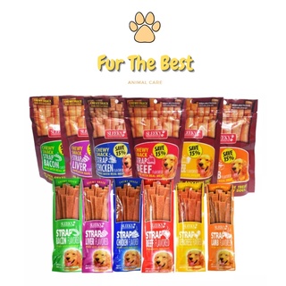 COD✢♂❁Sleeky Nunbell Chewy Snack Real Meat Sticks Dog Food treats (Stick/Strap)
