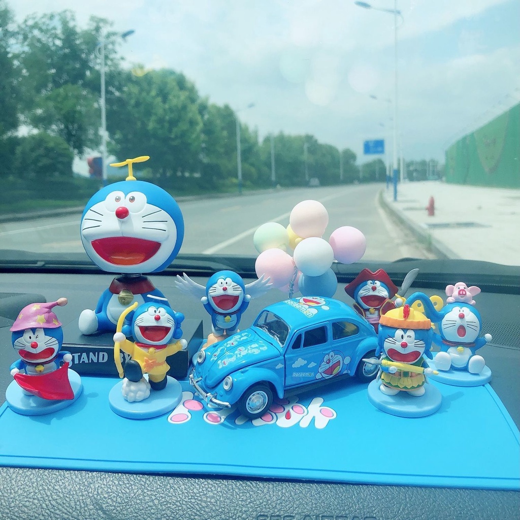Doraemon Car Decoration Cartoon Doll Network Red Creative Car Cute Car  Decoration CNC Truck | Shopee Philippines