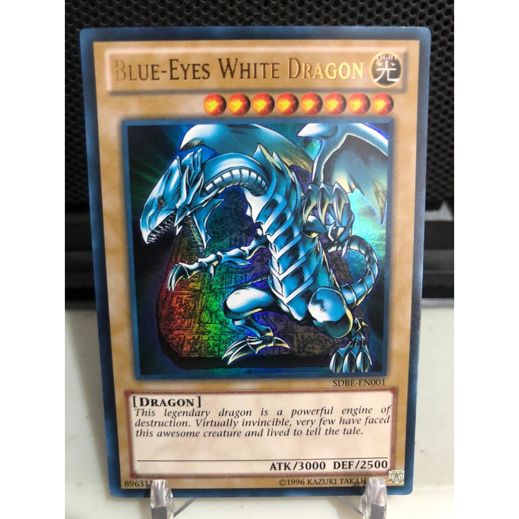 Blue-Eyes White Dragon - SDBE-EN001 - Ultra Rare Unlimited | Shopee ...