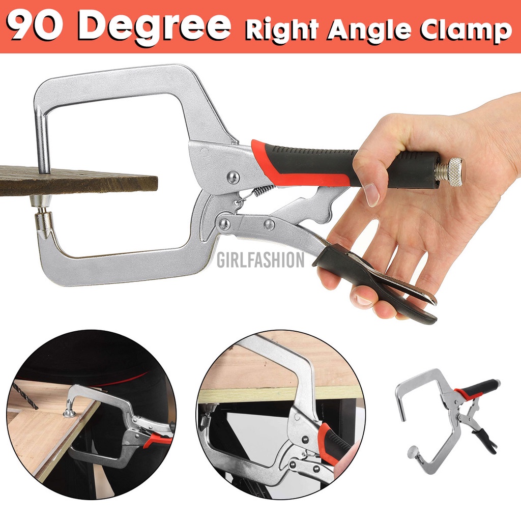 Face Clamp C Clamp Woodworking 90 Degree Right Angle Clamp Pocket Hole Clamp for Pocket Hole
