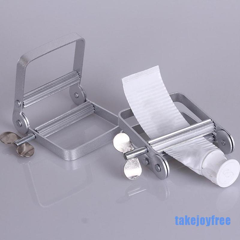 [takejoyfree 0604] 1PCS Tube Squeezer Lazy Toothpaste Dispenser Metal Squeezing Tools Tube