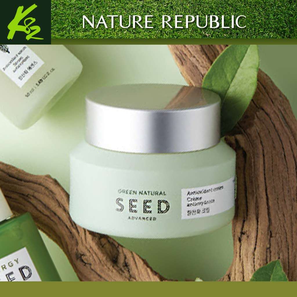 green natural seed antioxidant cream