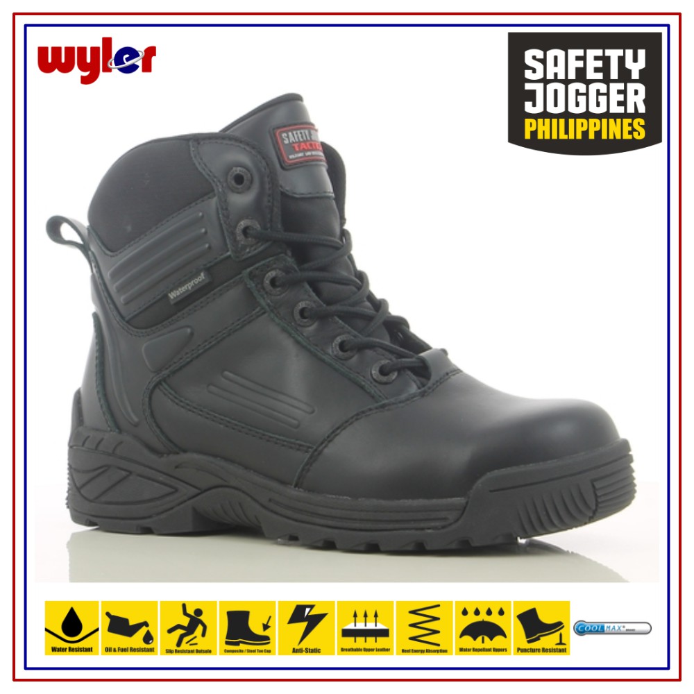 Safety Jogger Trooper Tactical Shoes High Cut Military Boots