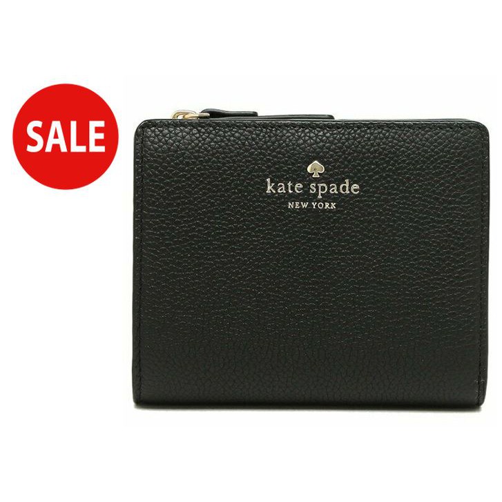 SALE!!! Kate Spade Larchmont Avenue Small Shawn Wallet - Black | Shopee  Philippines
