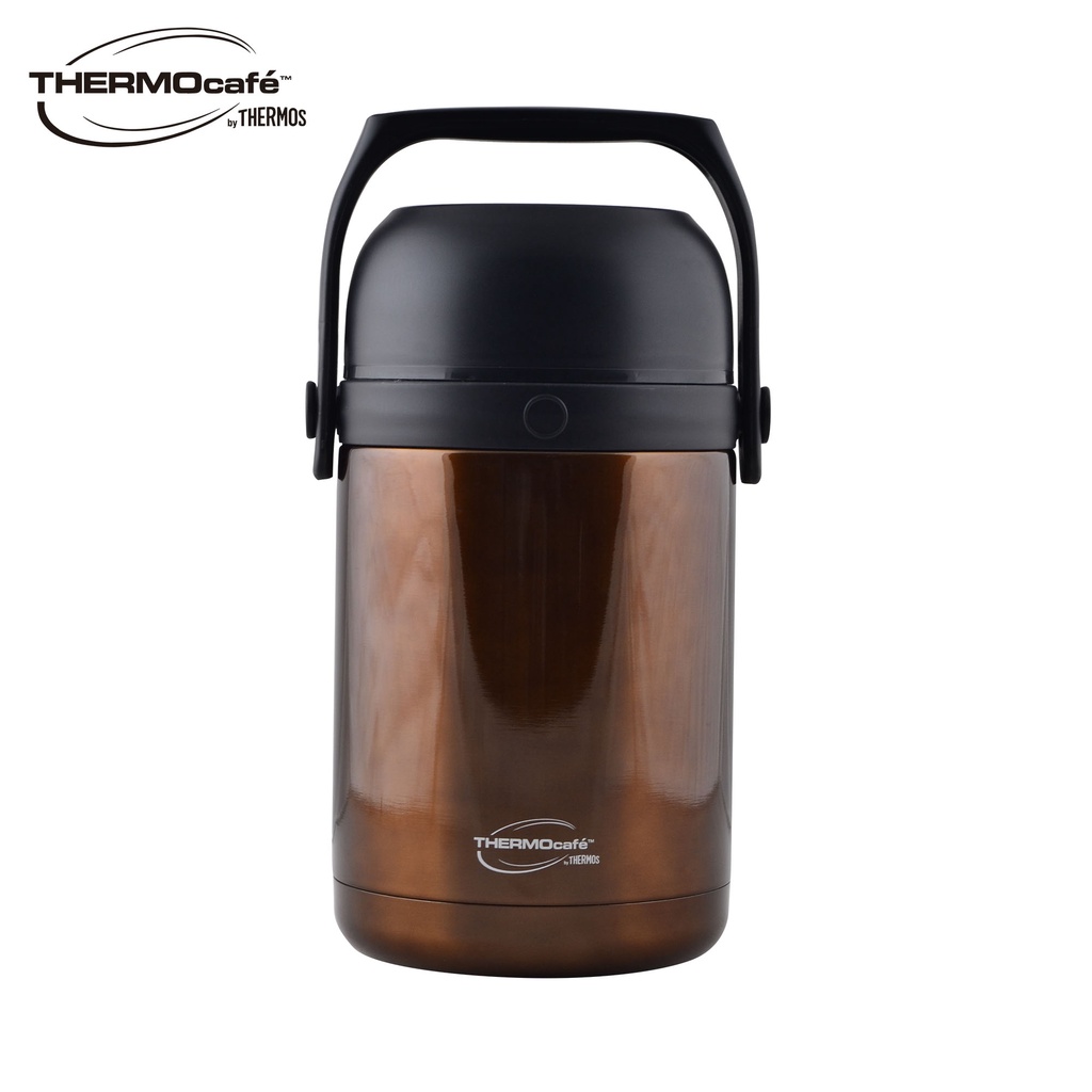 Thermos Thermocafe Lunch Box Stainless Steel Jar 1.8 with layered