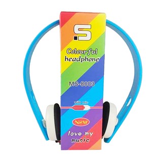 colorful headphones