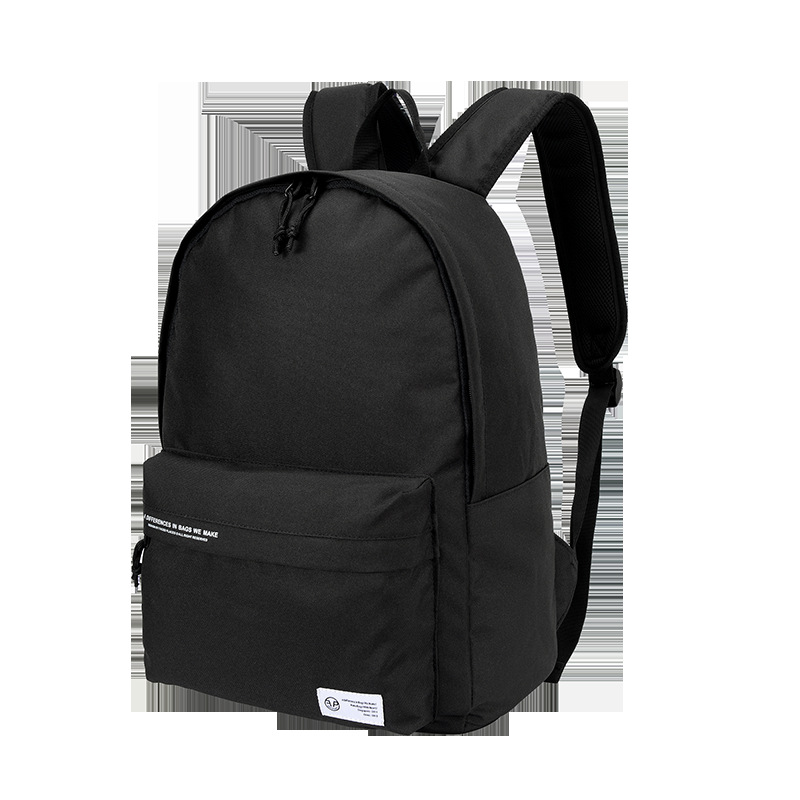 black backpack college