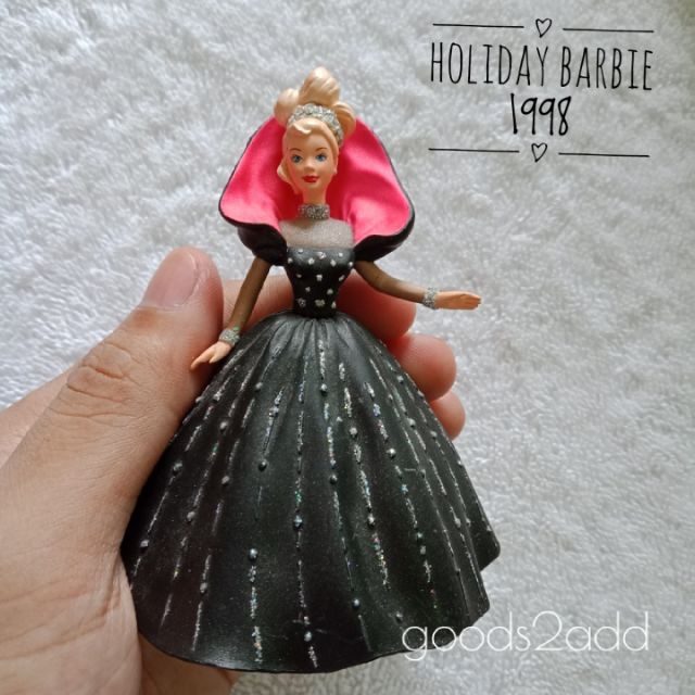 1998 black holiday barbie