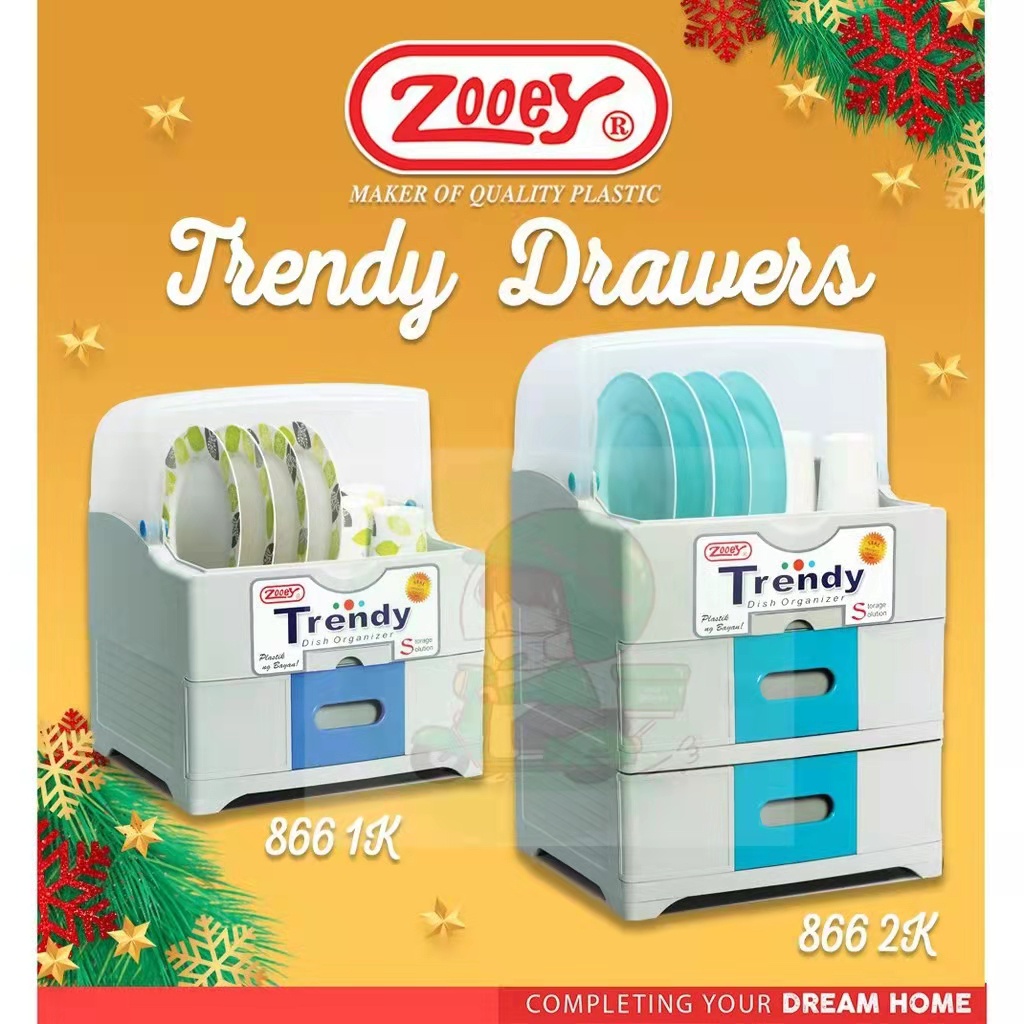 ZOOEY BRAND TRENDY DISH / DISH ORGANIZER / KITCHEN ORGANIZER