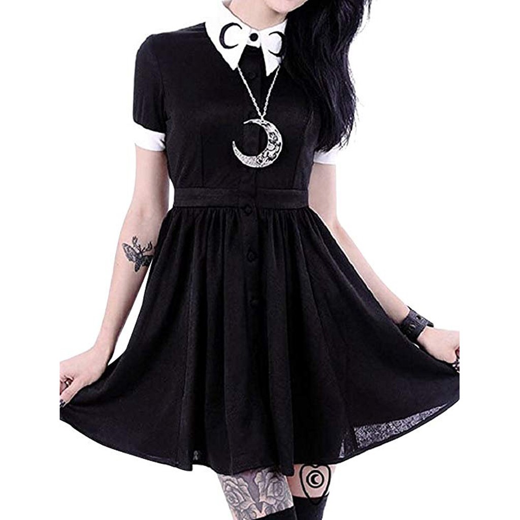 button black dress