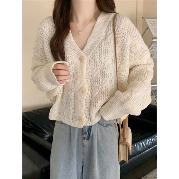 BKK Knitted Cardigan up to Xl | Shopee Philippines