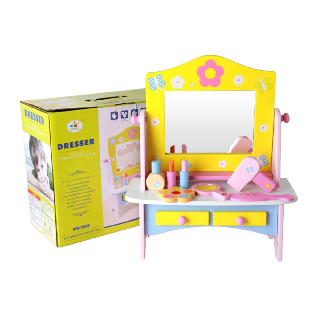 childrens wooden makeup set