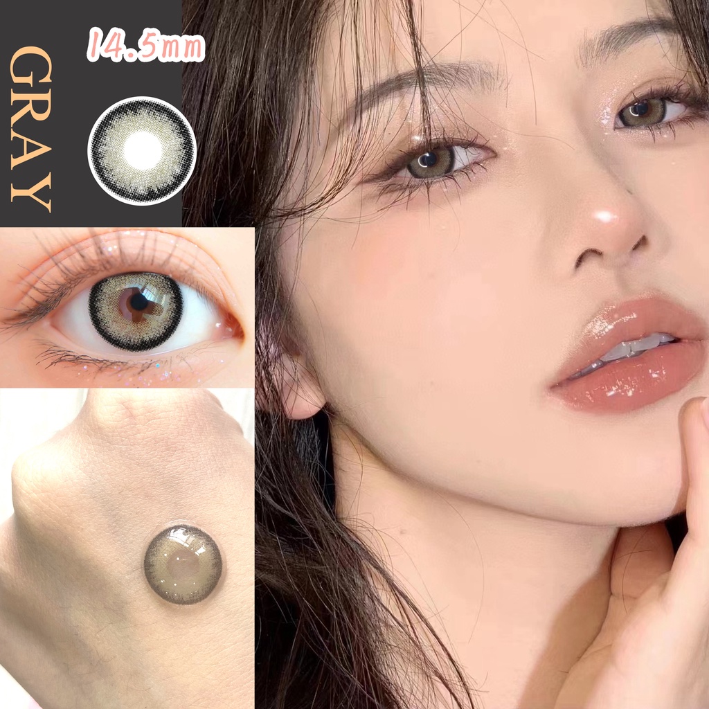(COD) 1 pair of colored contact lenses diameter 14.2MM contact lense contact lens contactlens