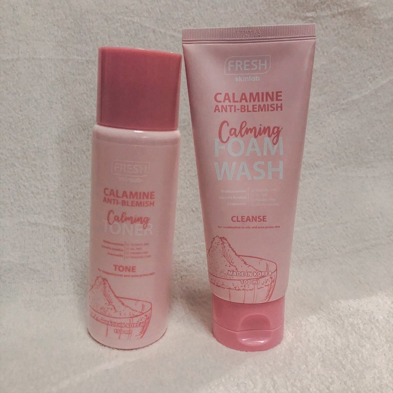 fresh calamine toner ingredients
