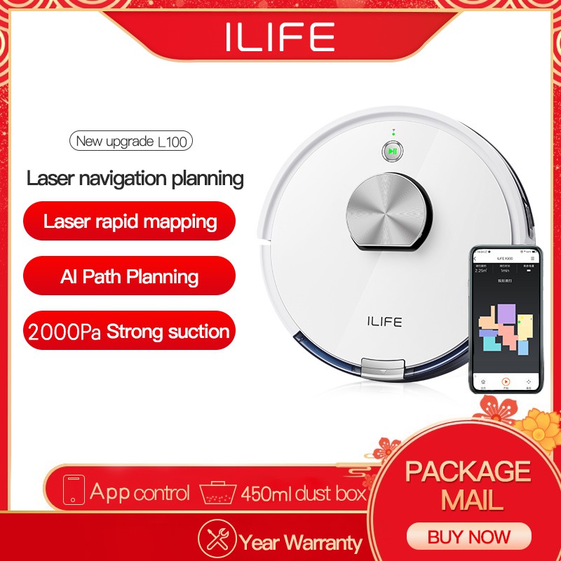 ILife L100 LDS laser navigation intelligent sweeping robot household